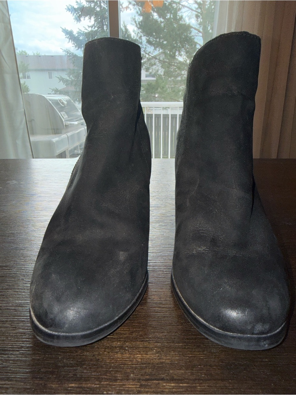Black Suede Boots